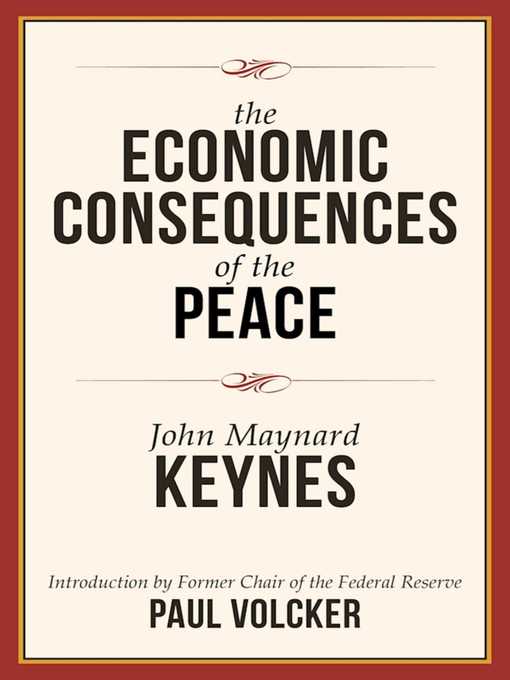 Cover image for The Economic Consequences of the Peace